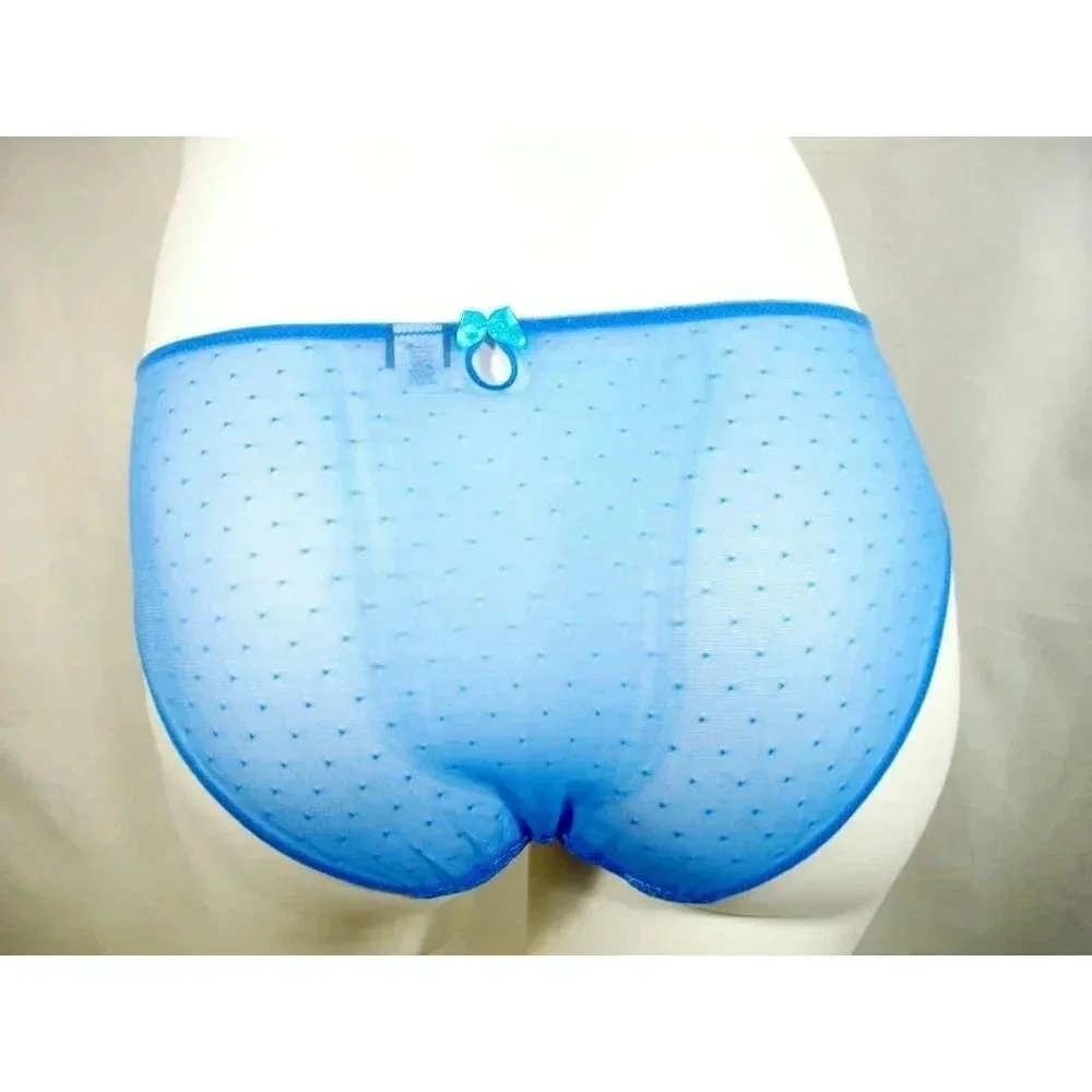 XL X-LARGE Paramour 635005‎ by Felina Captivate Bikini Panty Lake Blue NWT